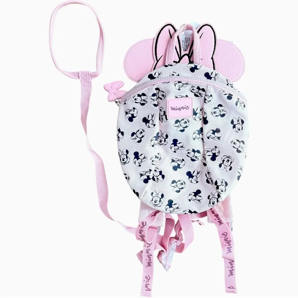 Disney Primark Girls Minnie Mouse Miniature Pink Backpack. NEW.